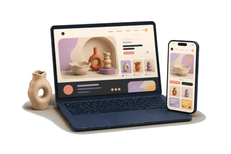 Atelier Lume — Vue mobile